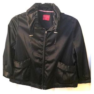 Silk babydoll jacket